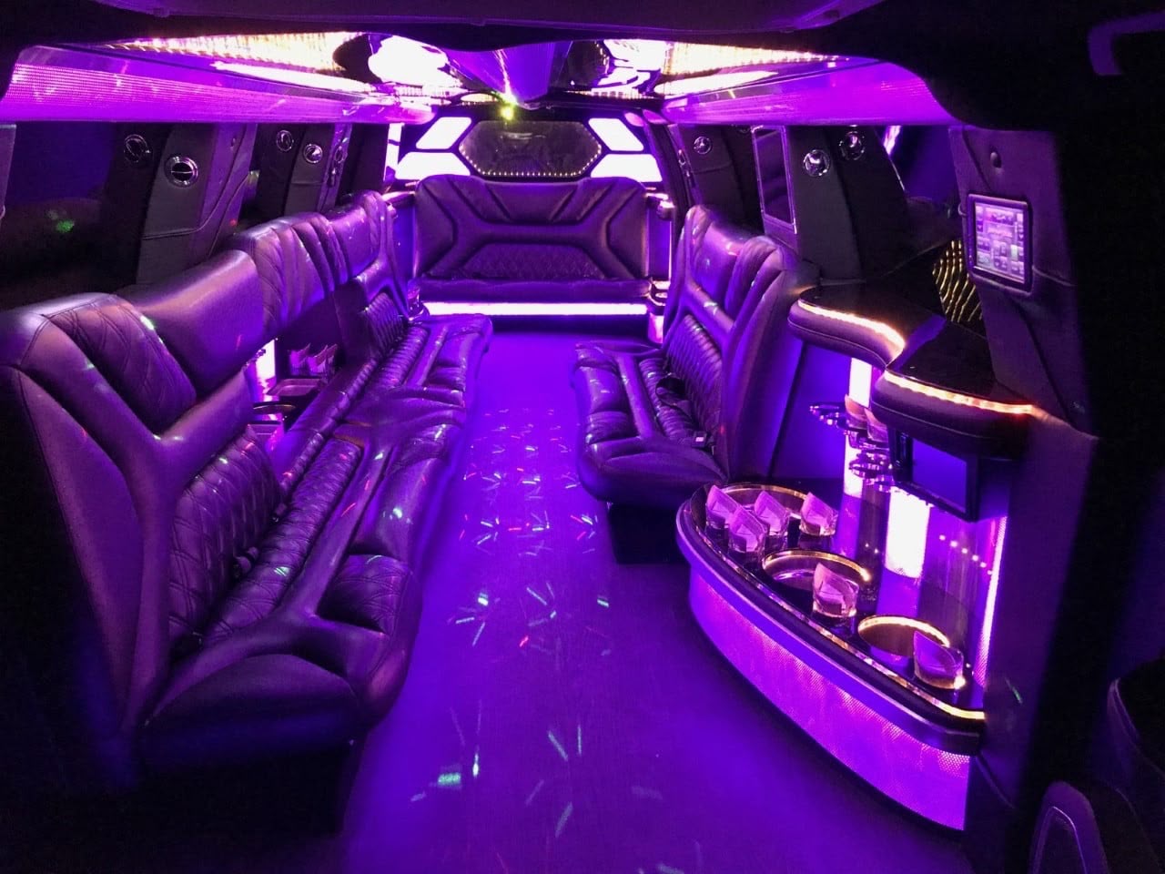 SUV Cadillac Limousine in the USA